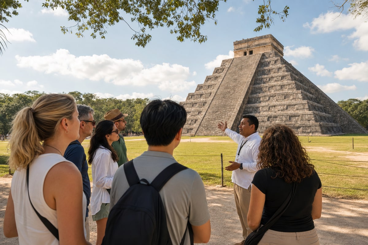 Guided visit to the archaeological site of Chichén Itzá